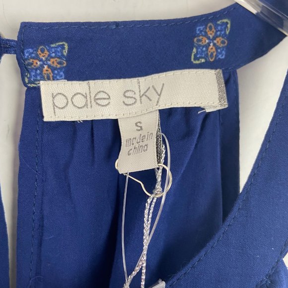 NWT Stitch Fix Pale Sky Ashlen Halter Top Blue Size Small S NEW D492 - Picture 5 of 11